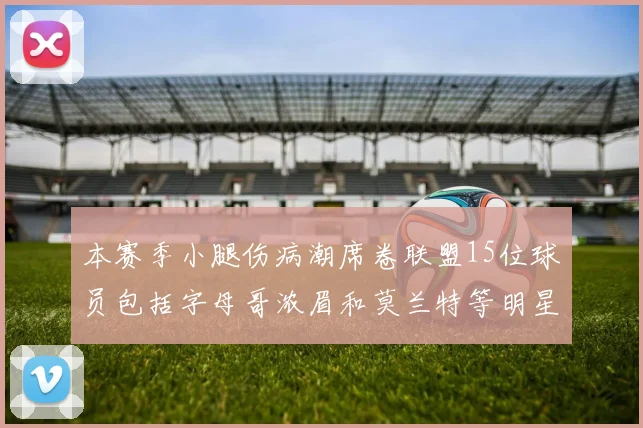 本赛季小腿伤病潮席卷联盟15位球员包括字母哥浓眉和莫兰特等明星球员